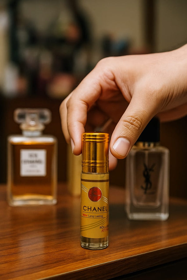Chanel Long Lasting Attar With Tasbeeh – Classic Aroma.